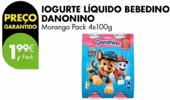 Pingo Doce Iogurte líquido bebedino danonino promoção