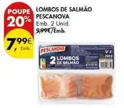 Pingo Doce Lombos de salmão pescanova promoção