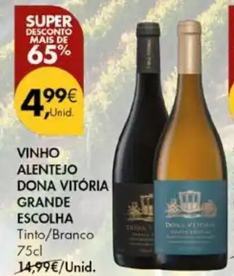 Pingo Doce Vinho alentejo dona vitória grande escolha promoção