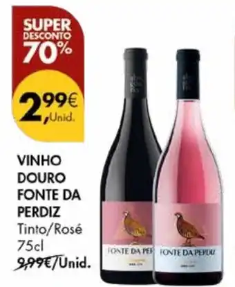 Pingo Doce Vinho douro fonte da perdiz promoção