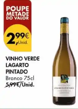 Pingo Doce Vinho verde lagarto pintado branco promoção