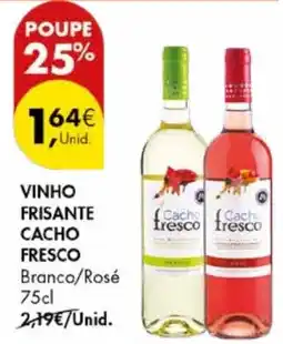 Pingo Doce Vinho frisante cacho fresco promoção