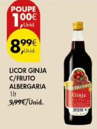 Pingo Doce Licor ginja c/fruto albergaria promoção