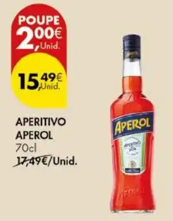 Pingo Doce Aperitivo aperol promoção