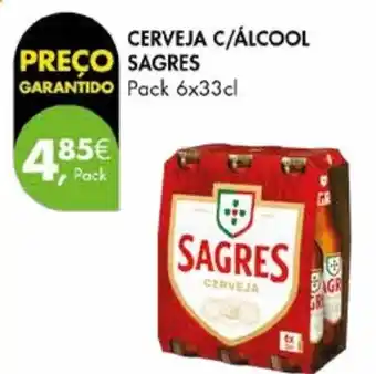 Pingo Doce Cerveja c/álcool sagres promoção