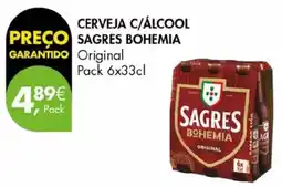 Pingo Doce Cerveja c/álcool sagres bohemia promoção