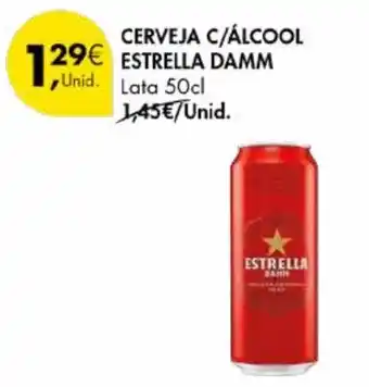 Pingo Doce Cerveja c/álcool estrella damm promoção