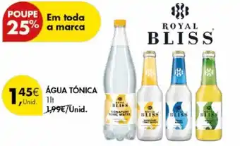 Pingo Doce Água tónica promoção