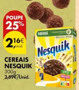 Pingo Doce Cereais nesquik promoção