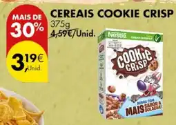 Pingo Doce Cereais cookie crisp promoção