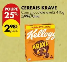 Pingo Doce Cereais krave promoção