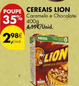 Pingo Doce Cereais Liom promoção