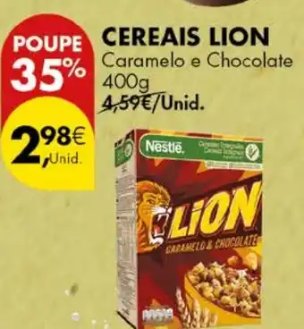 Pingo Doce Cereais Liom promoção