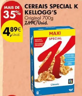 Pingo Doce Cereais special k kellogg's promoção