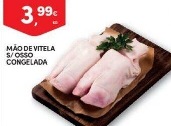Continente Mão de Vitela s/Osso Congelada promoção