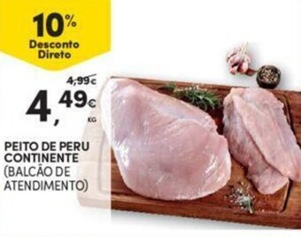 Continente Peito de Peru Continente promoção