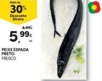 Continente Peixe Espada Preto promoção