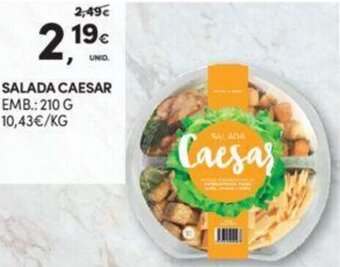 Continente Salada Caesar 210g promoção