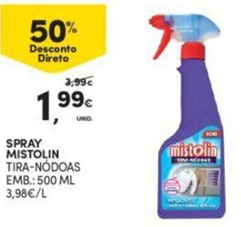 Continente Spray Mistolin 500ml promoção