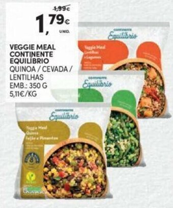 Veggie Meal Continente Equilíbrio 350g