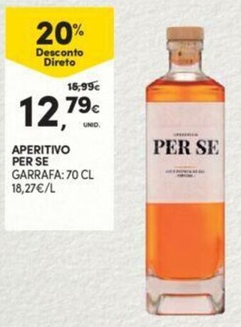 Continente Aperitivo Per Se 70cl promoção