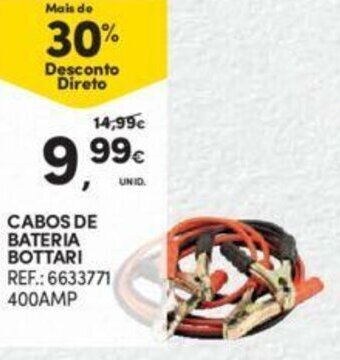 Continente Cabos de Bateria Bottari 400AMP promoção