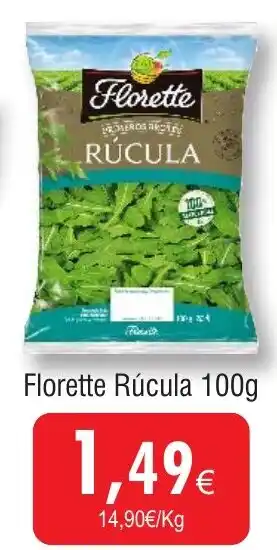 Froiz Florette Rúcula promoção