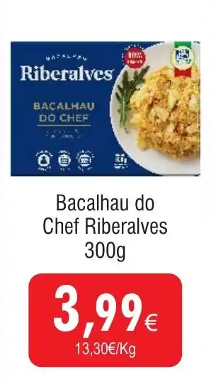 Froiz Bacalhau do Chef Riberalves promoção