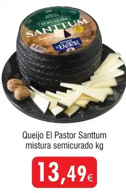 Froiz Queijo El Pastor Santtum mistura semicurado promoção