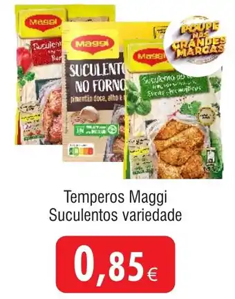 Froiz Temperos Maggi Suculentos variedade promoção