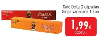 Froiz Café Delta Q cápsulas Ginga variedade promoção