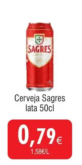 Froiz Cerveja Sagres lata promoção