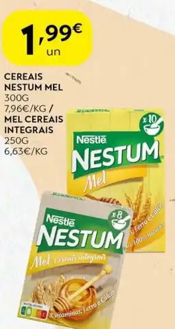 Spar Cereais nestum mel/ mel cereais integrais promoção