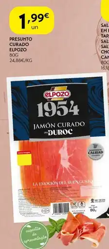 Spar Presunto curado elpozo promoção