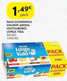 Spar Pack económico iogurte aroma multisabores longa vida promoção