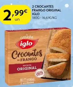 Spar 2 crocantes frango original iglo promoção