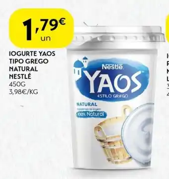 Spar Iogurte yaos tipo grego natural nestlé promoção