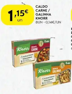 Spar Caldo carne / galinha knorr promoção