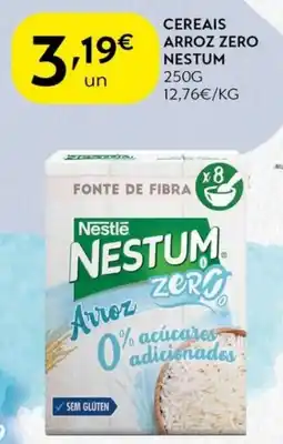 Spar Cereais arroz zero nestum promoção