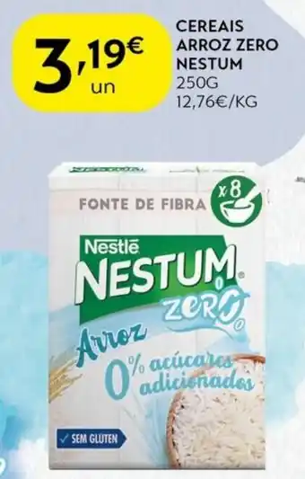 Spar Cereais arroz zero nestum promoção