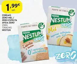 Spar Cereais zero mel/ zero espelta aveia zero promoção