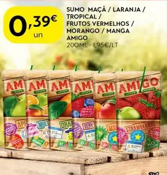 Spar Sumo maçã / laranja / tropical/ frutos vermelhos / morango / manga amigo promoção