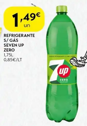 Spar Refrigerante s/ gás seven up zero promoção