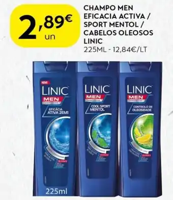 Spar Champo men eficacia activa / sport mentol / cabelos oleosos linic promoção