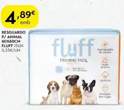 Spar Resguardo p/ animal 60x60cm fluff 15un promoção