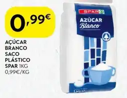 Spar Açúcar branco saco plástico spar promoção