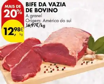 Pingo Doce Bife da vazia de bovino promoção