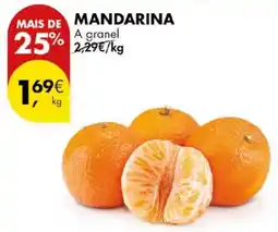 Pingo Doce Mandarina a granel promoção