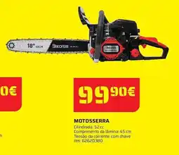 Bricomarché Motosserra promoção