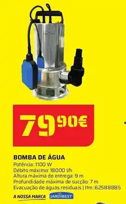 Bricomarché Bomba de água promoção